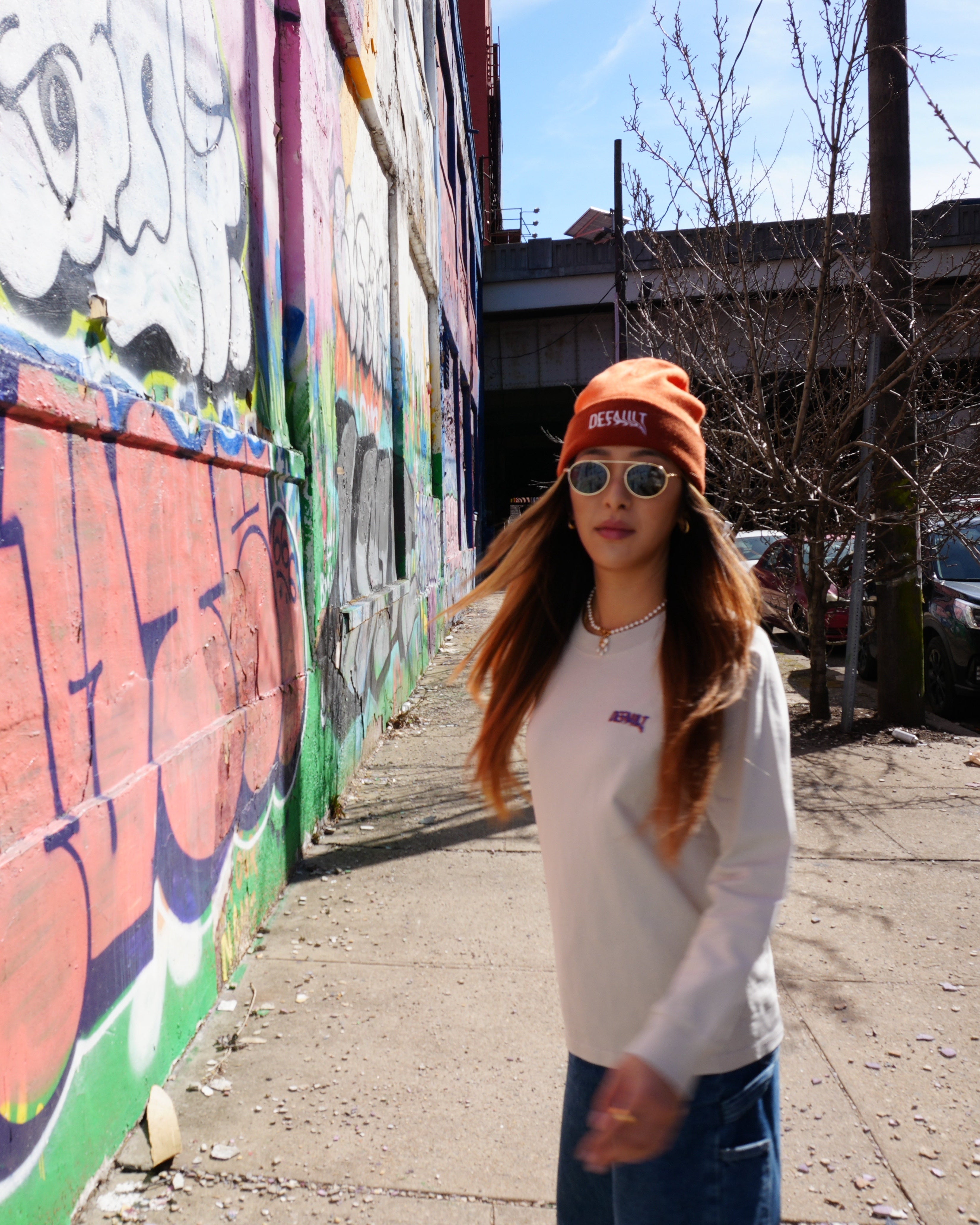 Two-Tone Thick Cuff Beanie