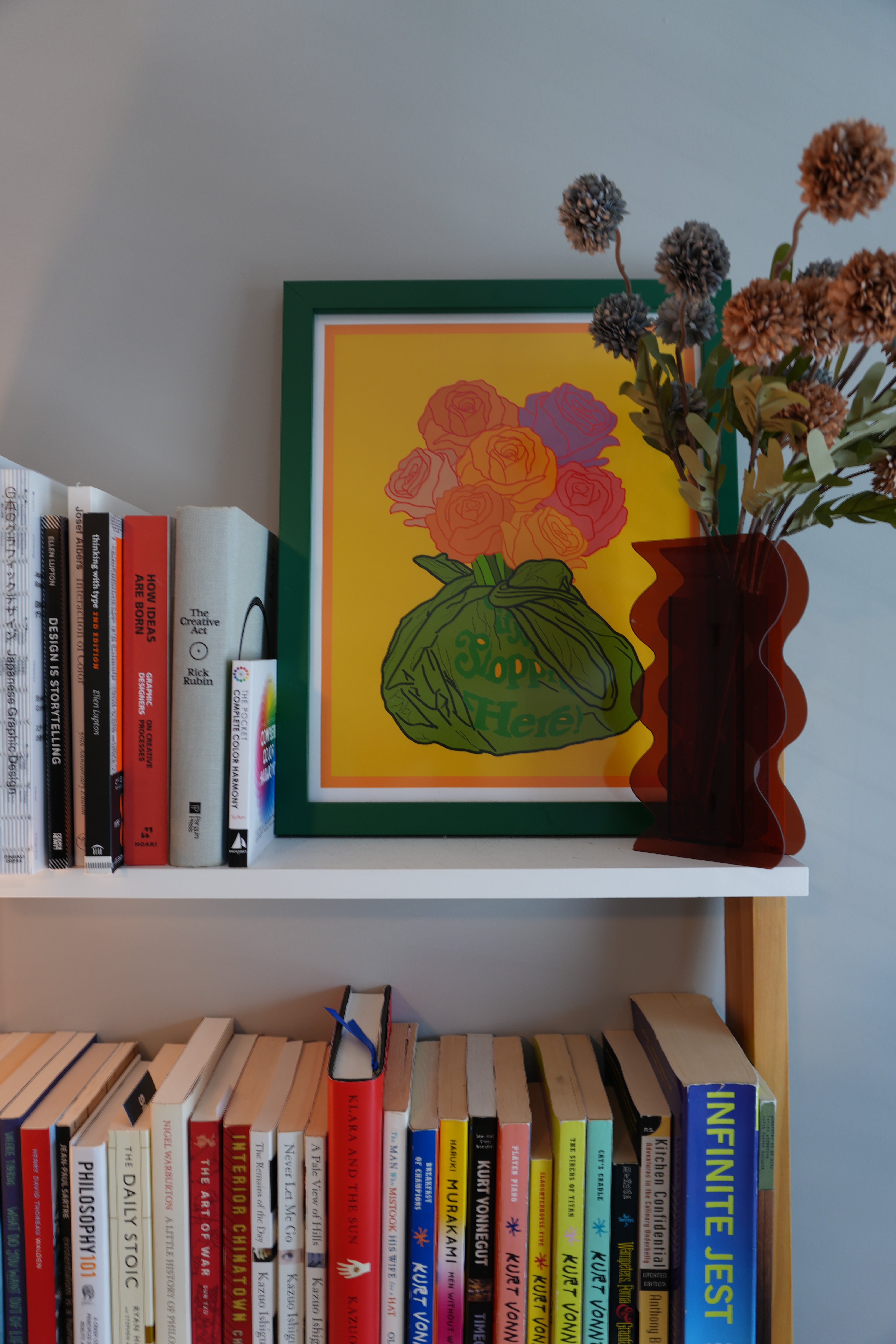 Bodega Blooms Art Print - Yellow
