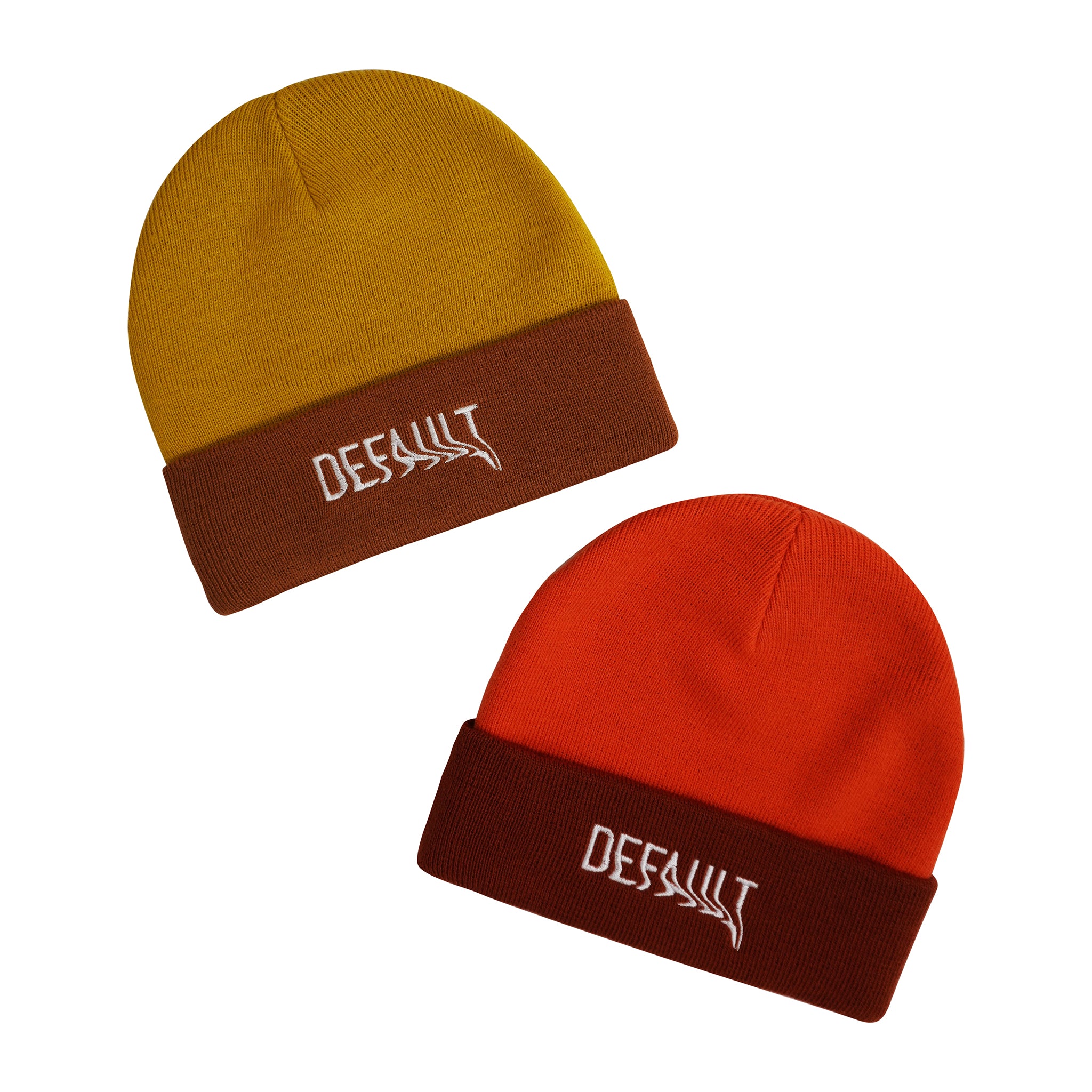 Two-Tone Thick Cuff Beanie